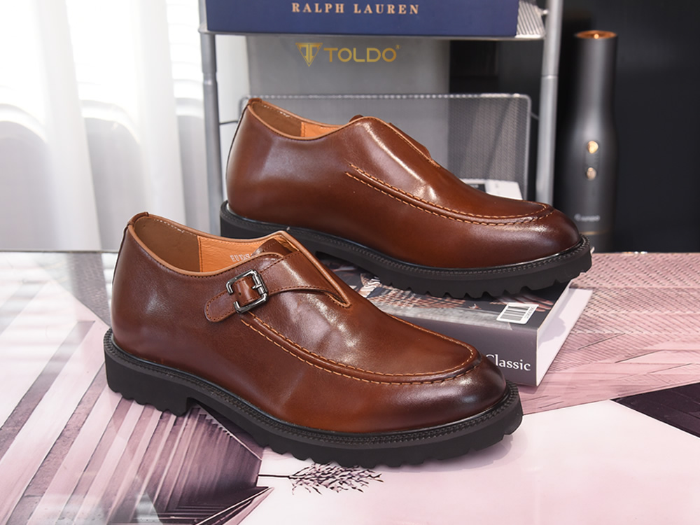 Giày cao 7cm đế eva siêu nhẹ da thật 1